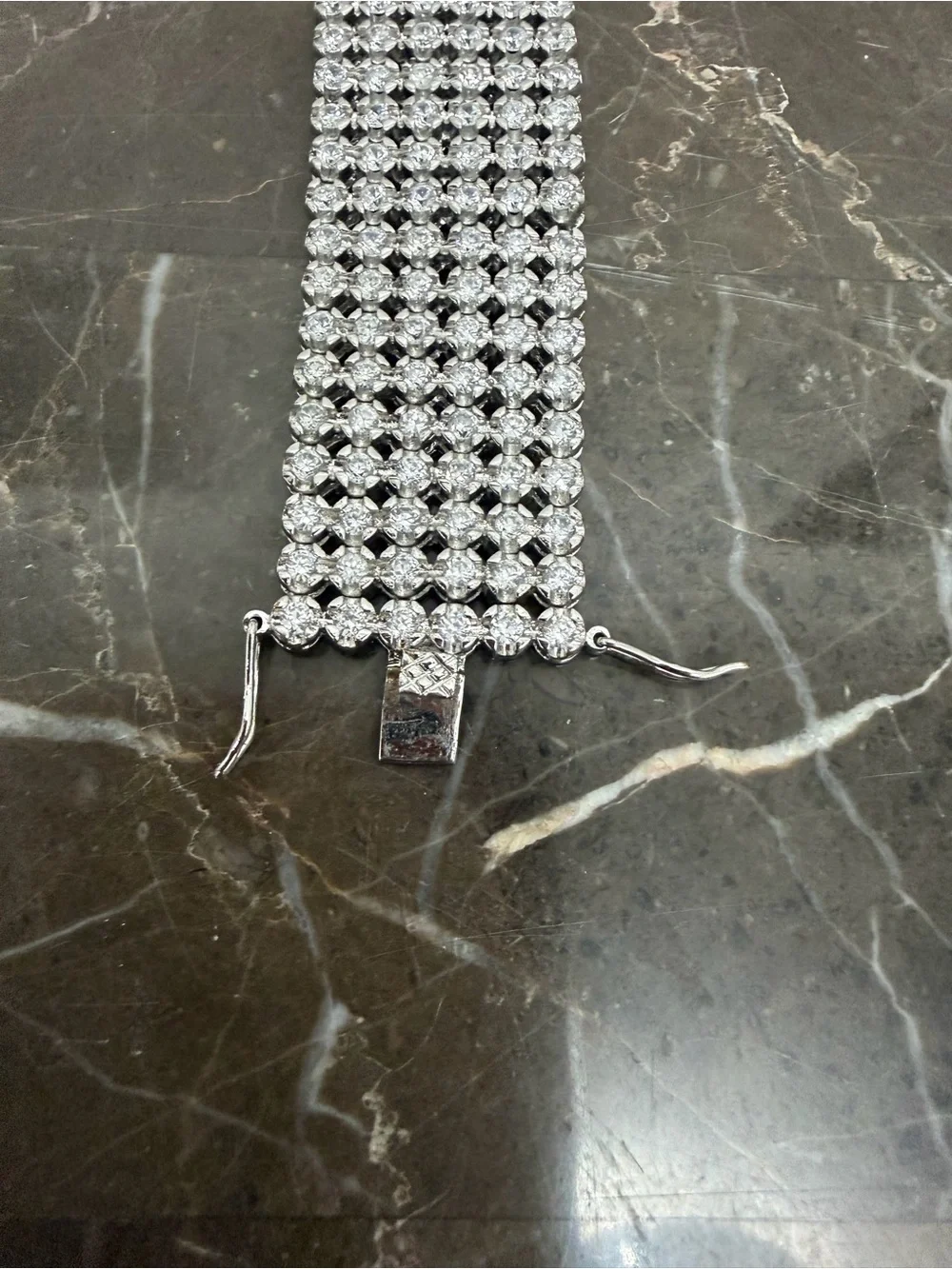 Stainless Steel Techno Pave Iced Out Men’s Watch